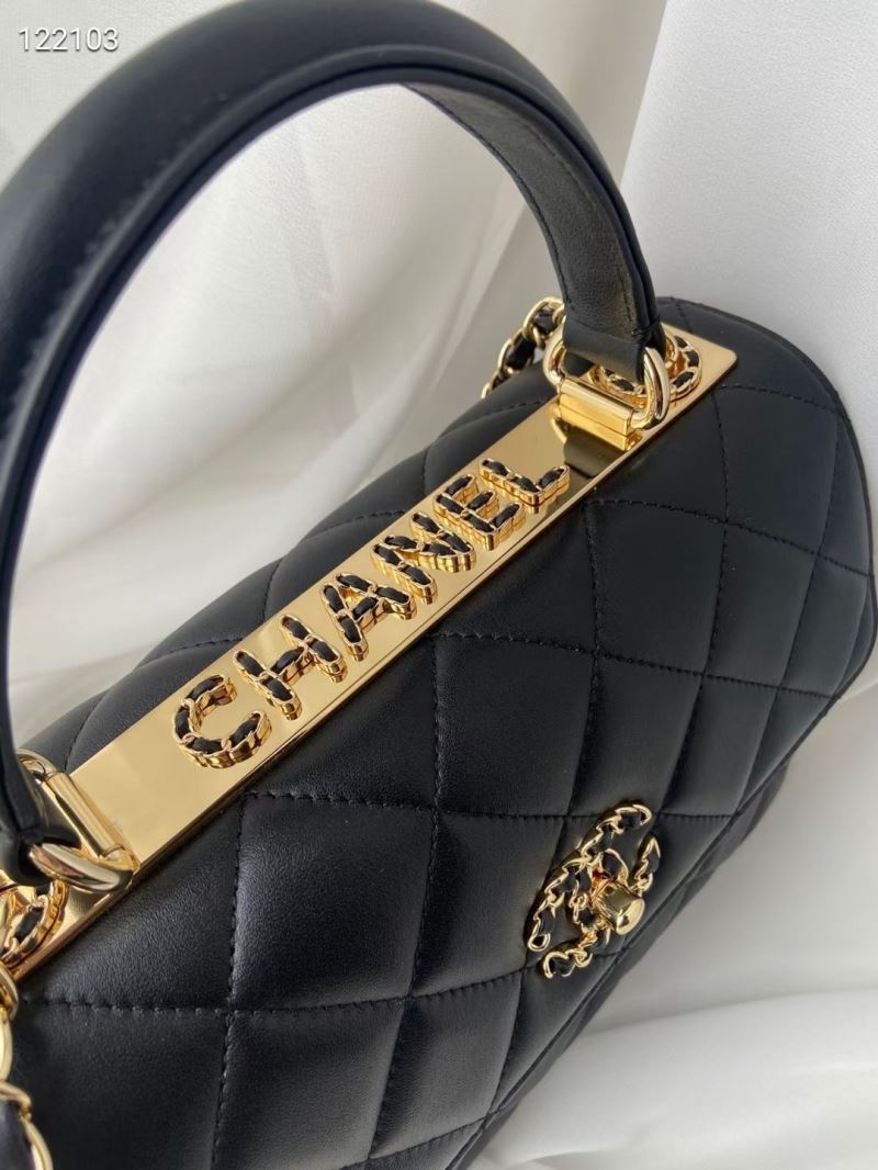 Ch**el top handle bags